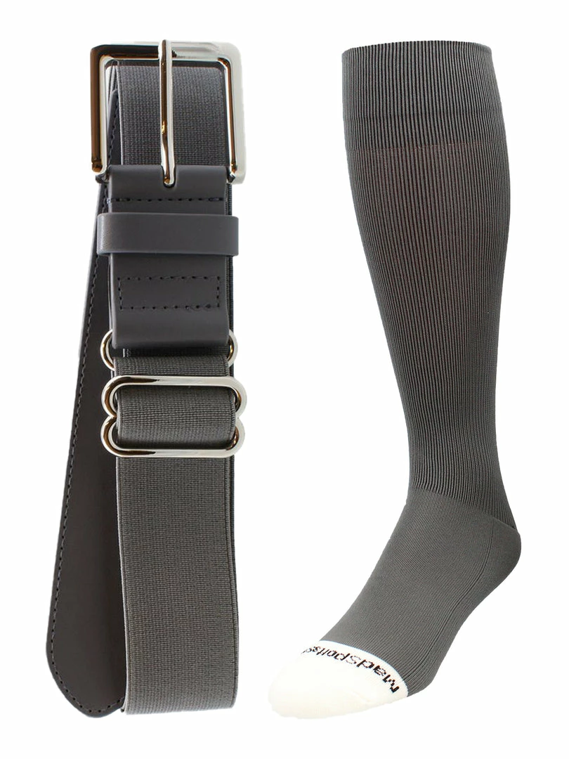Cheapest ๐ MadSportsStuff ๐ฅ Softball Or โพ Baseball ๐งฆ Socks And Belt Combo - Youth And Adult Sizes Pro Line ๐ 16 MadSportsStuff Softball Or Baseball Socks And Belt Combo - Youth And Adult Sizes Pro Line