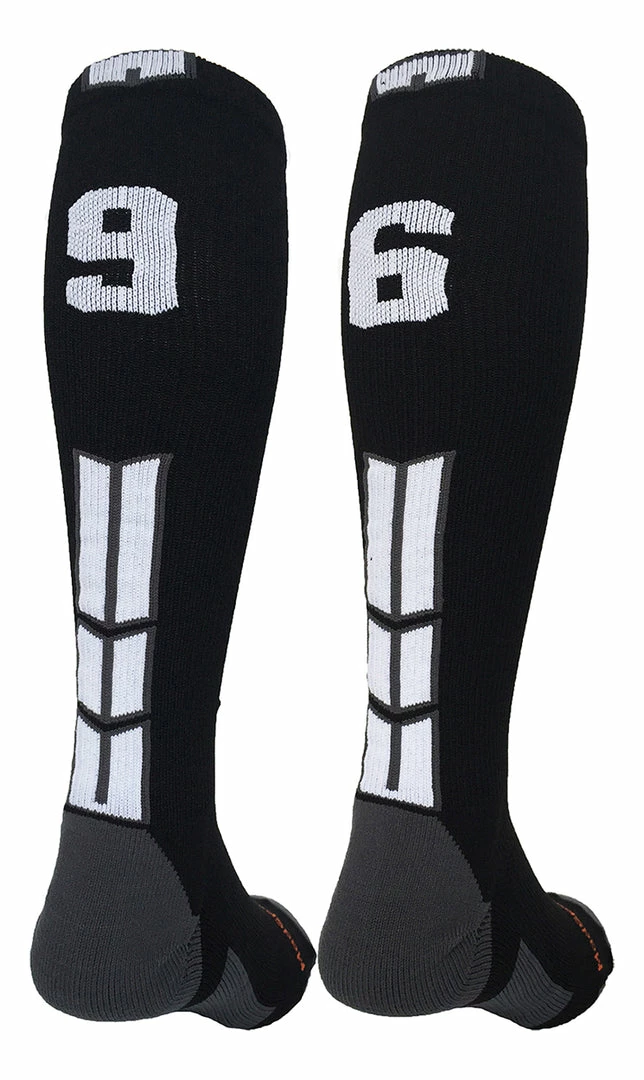 Cheap ๐ฅฐ MadSportsStuff ๐ฅ Softball ๐งฆ Socks Black Player ID Custom Number Over The Calf ๐งฆ Socks For ๐ฅ Softball โพ Baseball Football Boys And ๐ง Girls ๐ 34 MadSportsStuff Softball Socks Black Player ID Custom Number Over The Calf Socks For Softball Baseball Football Boys And Girls