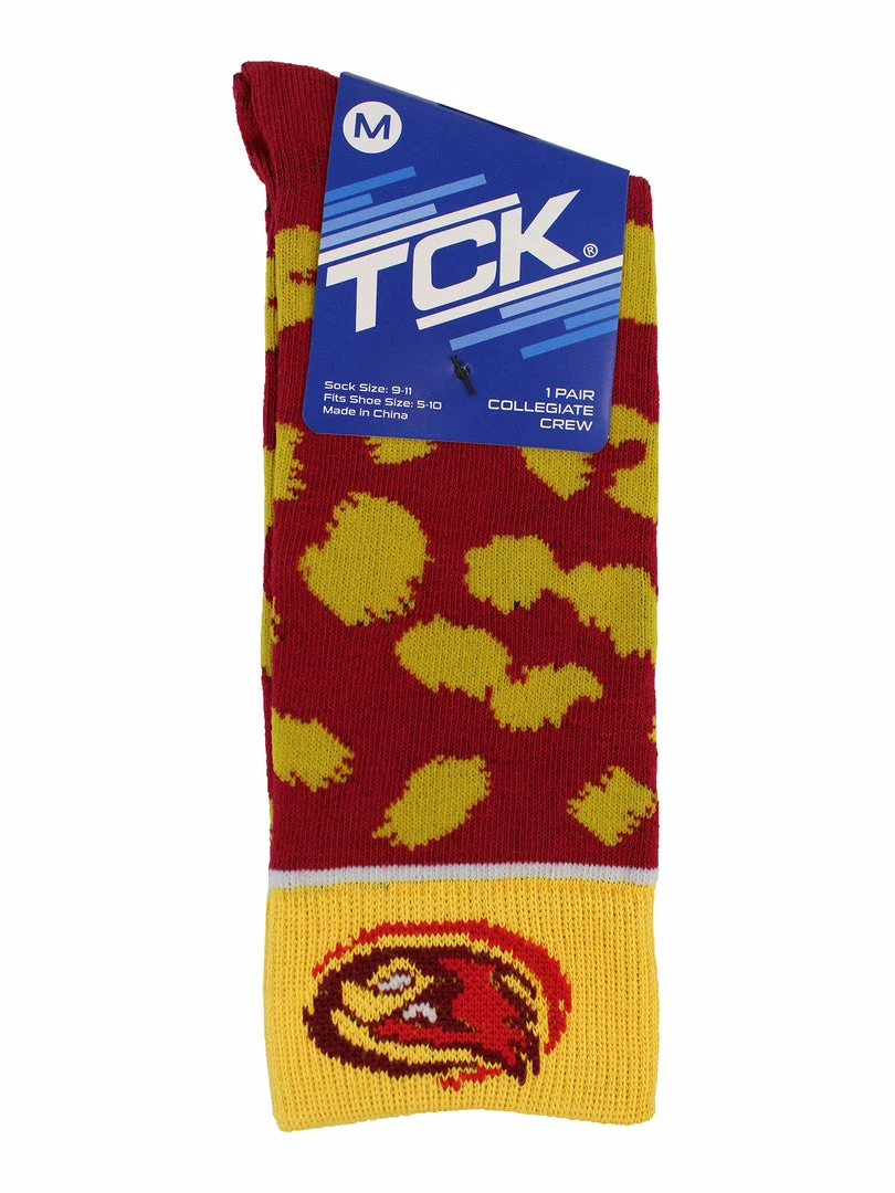 Discount โค๏ธ TCK All Schools Iowa State Cyclones ๐งฆ Socks ๐ฉ Womens Savage Crew ๐งฆ Socks ๐ 4 TCK All Schools Iowa State Cyclones Socks Womens Savage Crew Socks