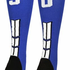 Brand new ๐ฅฐ MadSportsStuff Royal Player ID Custom Number Over The Calf ๐งฆ Socks For ๐ฅ Softball โพ Baseball Football Boys And ๐ง Girls ๐ 205 MadSportsStuff Royal Player ID Custom Number Over The Calf Socks For Softball Baseball Football Boys And Girls