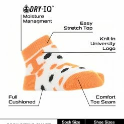 Wholesale 🤩 TCK Tennessee Volunteers Toddler 🧦 Socks Low Cut Little Fan All Schools ✔️ 6 TCK Tennessee Volunteers Toddler Socks Low Cut Little Fan All Schools