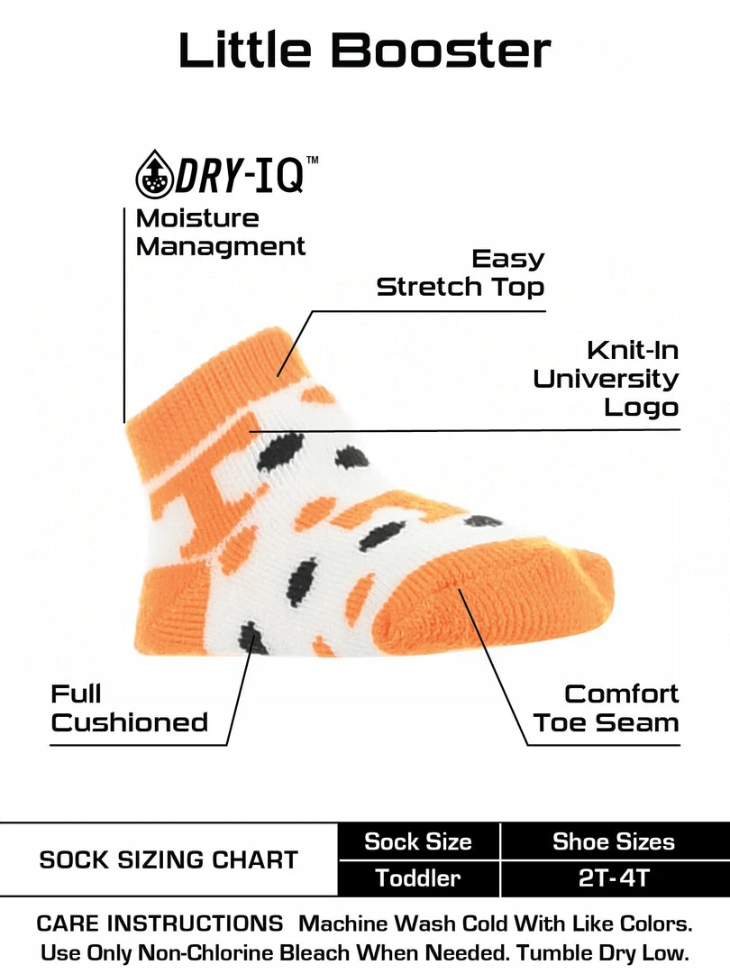 Wholesale 🤩 TCK Tennessee Volunteers Toddler 🧦 Socks Low Cut Little Fan All Schools ✔️ 3 TCK Tennessee Volunteers Toddler Socks Low Cut Little Fan All Schools