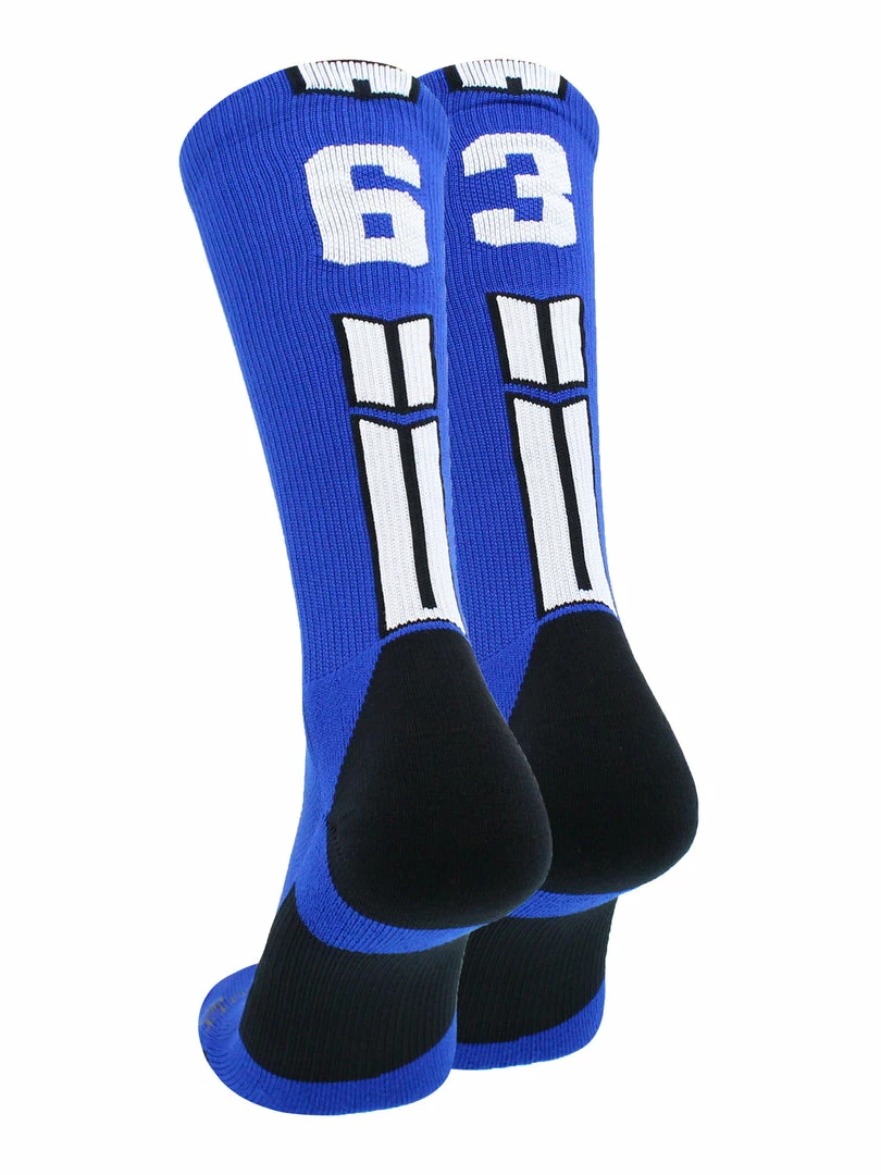 Flash Sale ๐ MadSportsStuff Volleyball ๐งฆ Socks Royal Player ID Custom Number Crew ๐งฆ Socks For ๐ Basketball Lacrosse Volleyball Boys And ๐ง Girls โจ 16 MadSportsStuff Volleyball Socks Royal Player ID Custom Number Crew Socks For Basketball Lacrosse Volleyball Boys And Girls