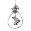MadSportsStuff Christmas Ornament With Crystal Ice Skates Charm