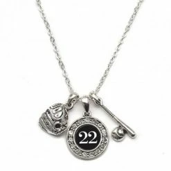 Budget ๐ MadSportsStuff Jewelry ๐ง Girls ๐ฅ Softball Necklace With Jersey Number (Available In 39 Numbers) โ๏ธ 82 MadSportsStuff Jewelry Girls Softball Necklace With Jersey Number (Available In 39 Numbers)