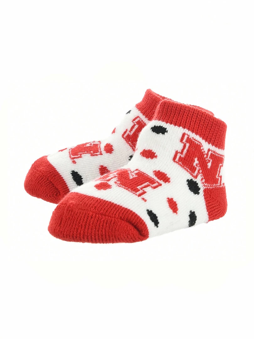Coupon ⭐ TCK Nebraska Cornhuskers Toddler 🧦 Socks Low Cut Little Fan All Schools ❤️ 2 TCK Nebraska Cornhuskers Toddler Socks Low Cut Little Fan All Schools