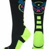 MadSportsStuff LAX Lacrosse Socks With Lacrosse Sticks Athletic Crew Socks (multiple Colors)
