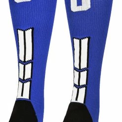 Brand new ๐ฅฐ MadSportsStuff Royal Player ID Custom Number Over The Calf ๐งฆ Socks For ๐ฅ Softball โพ Baseball Football Boys And ๐ง Girls ๐ 125 MadSportsStuff Royal Player ID Custom Number Over The Calf Socks For Softball Baseball Football Boys And Girls