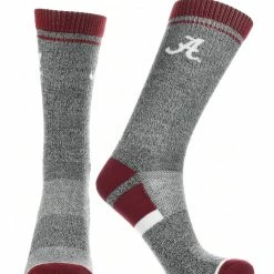 TCK Alabama Crimson Tide Socks Victory Parade Crew Length All Schools