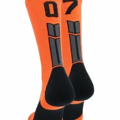 Flash Sale β MadSportsStuff Orange And Black Player ID Custom Number Crew 𧦠Socks For π Basketball Lacrosse Volleyball Boys And π§ Girls β 175 MadSportsStuff Orange And Black Player ID Custom Number Crew Socks For Basketball Lacrosse Volleyball Boys And Girls