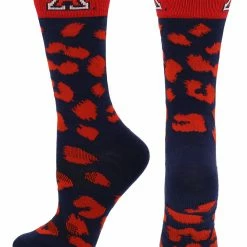 TCK All Schools Arizona Wildcats Socks Womens Savage Crew Socks