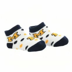 TCK All Schools Michigan Wolverines Toddler Socks Low Cut Little Fan