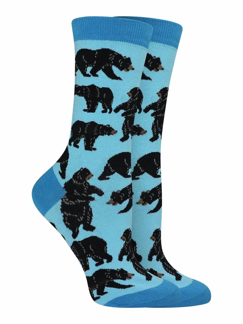 Top 10 ๐งจ WHD Crazy ๐งฆ Socks - Crew Bear ๐งฆ Socks For ๐ฉ Women Gift For Animal Lovers ๐ 5 WHD Crazy Socks - Crew Bear Socks For Women Gift For Animal Lovers
