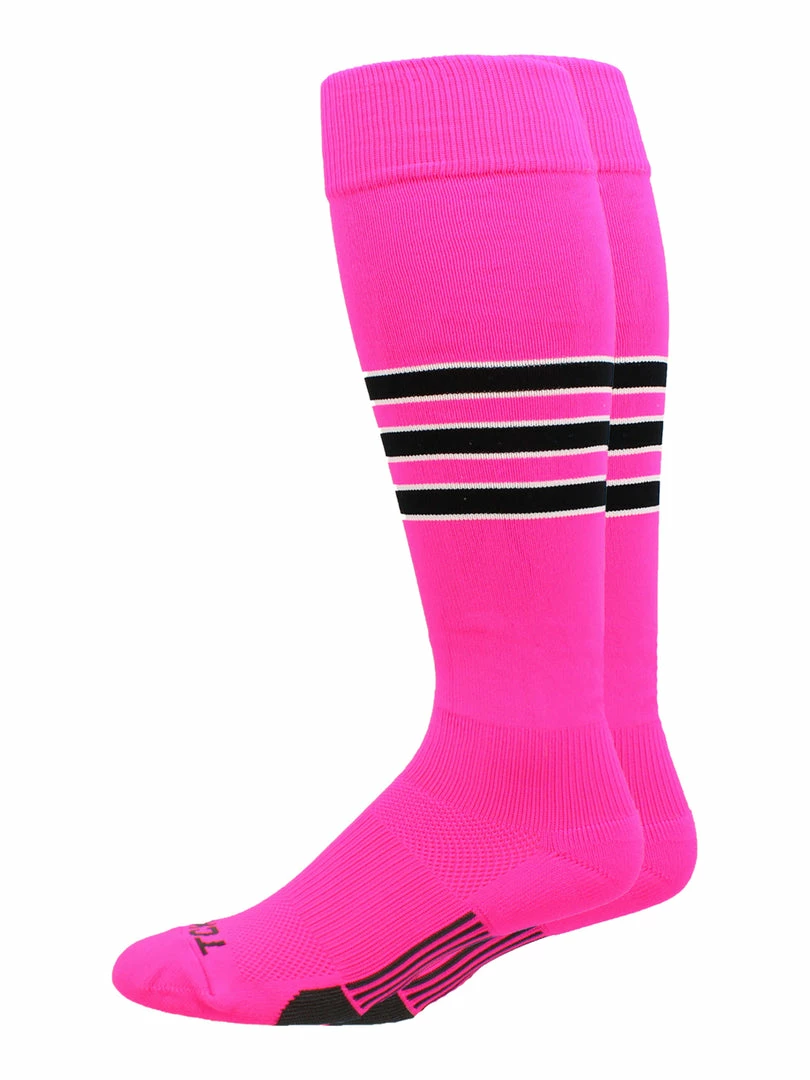 Cheap 𧨠MadSportsStuff Dugout 3 Stripe π₯ Softball 𧦠Socks (Multiple Colors) βοΈ 7 MadSportsStuff Dugout 3 Stripe Softball Socks (Multiple Colors)
