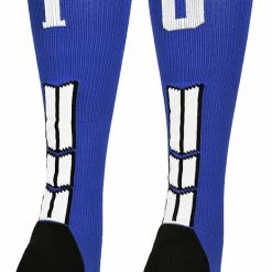 Brand new ๐ฅฐ MadSportsStuff Royal Player ID Custom Number Over The Calf ๐งฆ Socks For ๐ฅ Softball โพ Baseball Football Boys And ๐ง Girls ๐ 174 MadSportsStuff Royal Player ID Custom Number Over The Calf Socks For Softball Baseball Football Boys And Girls