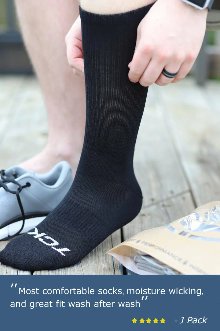 Hot Sale ๐คฉ Basketball ๐งฆ Socks TCK Moisture Wicking Work Crew ๐งฆ Socks For Men & ๐ฉ Women- 9-11 / 10-13 / 13-15 Cushioned Boot ๐งฆ Socks 6-pack ๐ 3 Basketball Socks TCK Moisture Wicking Work Crew Socks For Men & Women- 9-11 / 10-13 / 13-15 Cushioned Boot Socks 6-pack