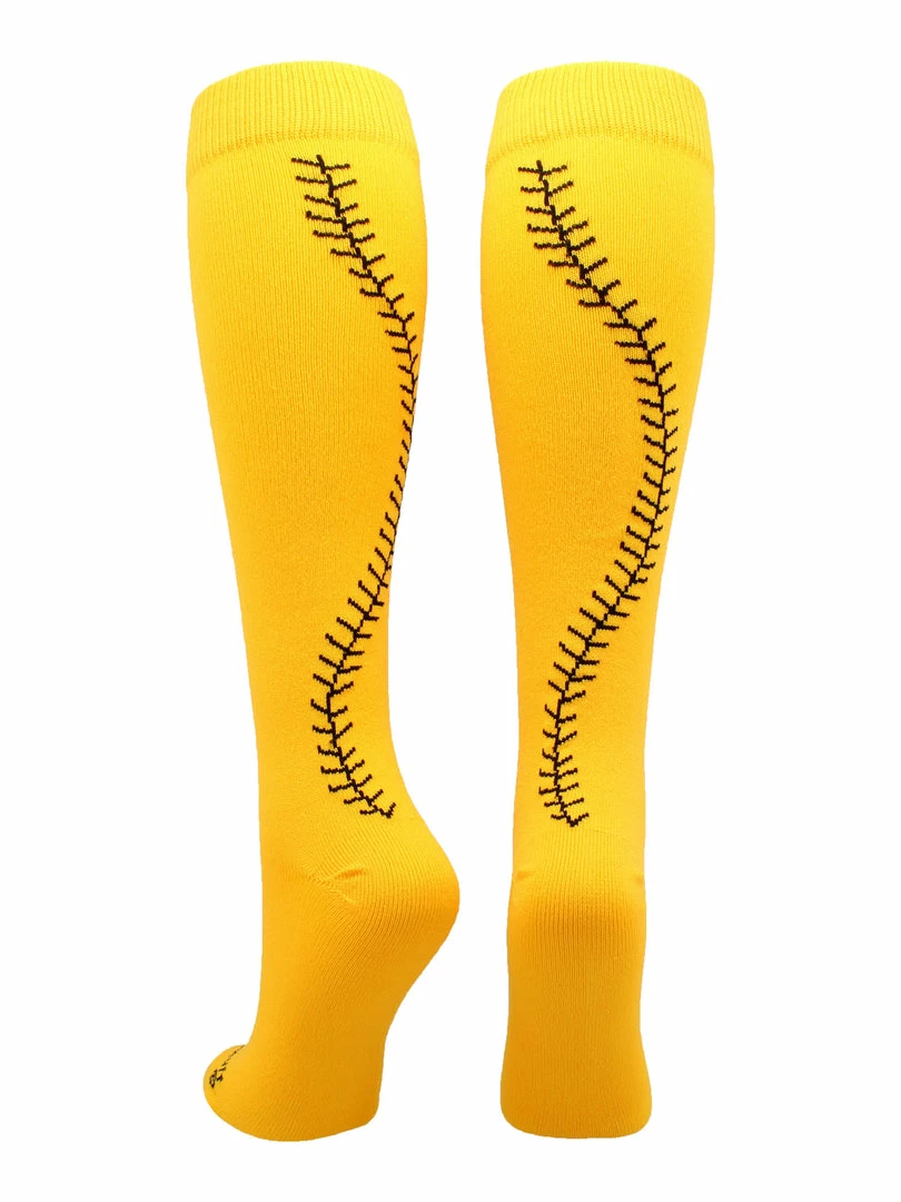 Buy ๐ MadSportsStuff ๐ฅ Softball ๐งฆ Socks With Stitches - For ๐ง Girls Or ๐ฉ Women - Knee High Length ๐ฅฐ 15 MadSportsStuff Softball Socks With Stitches - For Girls Or Women - Knee High Length