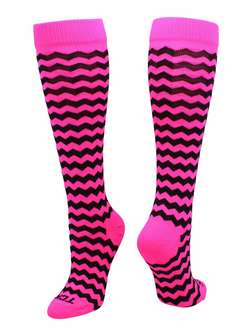 Best reviews of ๐ TCK ๐ฅ Softball ๐งฆ Socks Krazisox Chevron Striped Over The Calf ๐งฆ Socks ๐ 1 TCK Softball Socks Krazisox Chevron Striped Over The Calf Socks