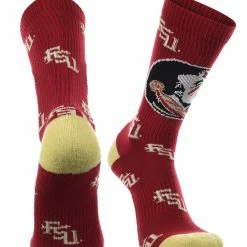 TCK Florida State Seminoles Socks Crew Length Sock Mayhem All Schools