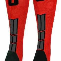 Wholesale π₯° MadSportsStuff βΎ Baseball 𧦠Socks Red And Black Player ID Custom Number Over The Calf 𧦠Socks For π₯ Softball βΎ Baseball Football Boys And π§ Girls π 178 MadSportsStuff Baseball Socks Red And Black Player ID Custom Number Over The Calf Socks For Softball Baseball Football Boys And Girls