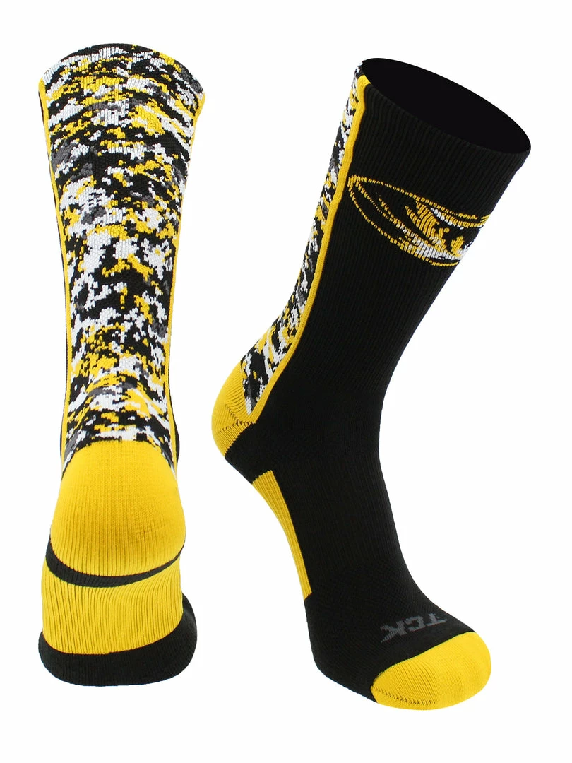 Best deal โญ TCK Missouri Tigers ๐งฆ Socks Digital Camo Crew ๐ 6 TCK Missouri Tigers Socks Digital Camo Crew