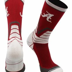 Hot Sale โจ TCK All Schools Alabama Crimson Tide Victory Crew ๐งฆ Socks ๐ฅ 11 TCK All Schools Alabama Crimson Tide Victory Crew Socks