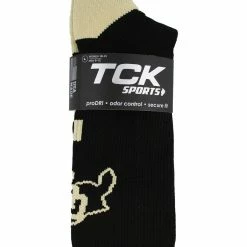TCK Sports NCAA CU Boulder Buffs Socks University Of Colorado Baseline Crew All Schools