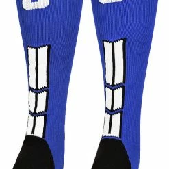 Brand new ๐ฅฐ MadSportsStuff Royal Player ID Custom Number Over The Calf ๐งฆ Socks For ๐ฅ Softball โพ Baseball Football Boys And ๐ง Girls ๐ 210 MadSportsStuff Royal Player ID Custom Number Over The Calf Socks For Softball Baseball Football Boys And Girls