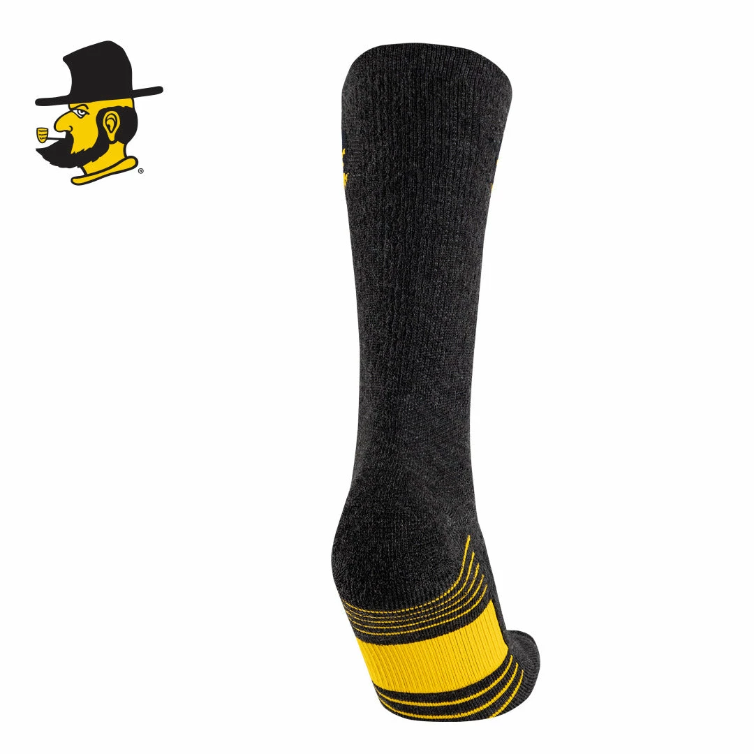 Hot Sale ๐ All Schools TCK Appalachian State University Mountaineers ๐งฆ Socks - Pure Merino Wool - Far Trek โญ 3 All Schools TCK Appalachian State University Mountaineers Socks - Pure Merino Wool - Far Trek