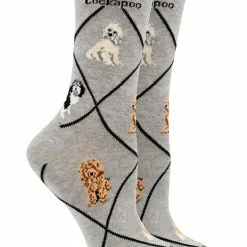 WHD Cockapoo Socks For Women Gift For Dog Lovers