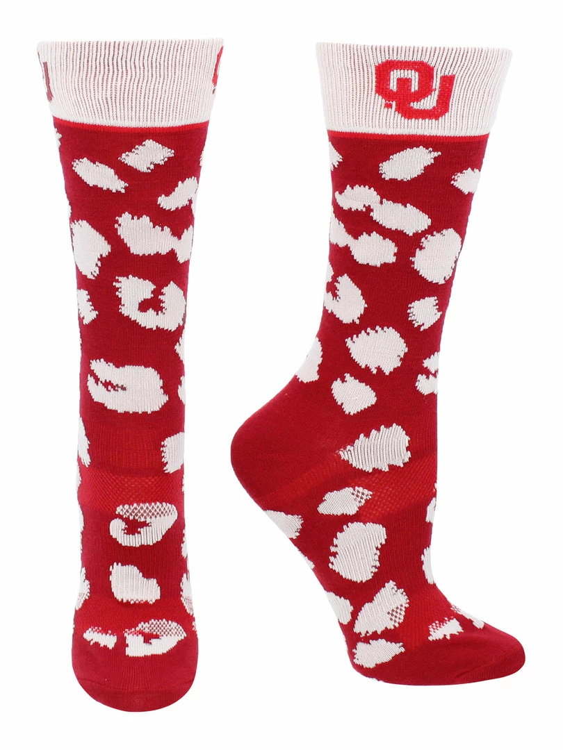 Best reviews of ๐ TCK OU Oklahoma Sooners ๐งฆ Socks ๐ฉ Womens Savage Crew ๐งฆ Socks All Schools ๐คฉ 2 TCK OU Oklahoma Sooners Socks Womens Savage Crew Socks All Schools