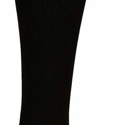 MadSportsStuff Softball Socks Black Player ID Custom Number Over The Calf Socks For Softball Baseball Football Boys And Girls
