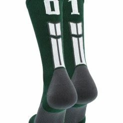 Buy โ๏ธ MadSportsStuff Dark Green Player ID Custom Number Crew ๐งฆ Socks For ๐ Basketball Lacrosse Volleyball Boys And ๐ง Girls ๐ 181 MadSportsStuff Dark Green Player ID Custom Number Crew Socks For Basketball Lacrosse Volleyball Boys And Girls