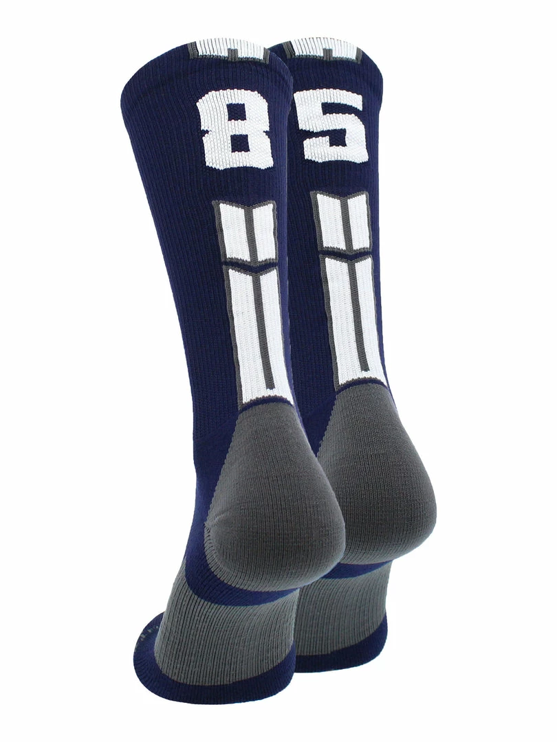 Deals ๐ MadSportsStuff Volleyball ๐งฆ Socks Navy Player ID Custom Number Crew ๐งฆ Socks For ๐ Basketball Lacrosse Volleyball Boys And ๐ง Girls ๐ 44 MadSportsStuff Volleyball Socks Navy Player ID Custom Number Crew Socks For Basketball Lacrosse Volleyball Boys And Girls