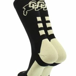 TCK Sports NCAA CU Boulder Buffs Socks University Of Colorado Baseline Crew All Schools