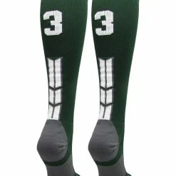 Best Pirce ๐ MadSportsStuff Dark Green Player ID Custom Number Over The Calf ๐งฆ Socks For ๐ฅ Softball โพ Baseball Football Boys And ๐ง Girls ๐ฅ Softball ๐งฆ Socks ๐คฉ 202 MadSportsStuff Dark Green Player ID Custom Number Over The Calf Socks For Softball Baseball Football Boys And Girls Softball Socks