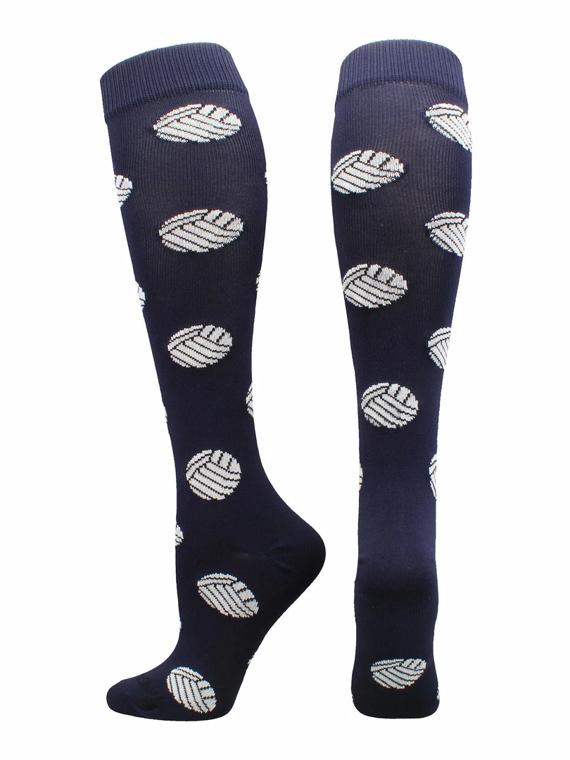 Outlet ๐งจ MadSportsStuff Volleyball ๐งฆ Socks With Volleyball Print Over The Calf ๐ 8 MadSportsStuff Volleyball Socks With Volleyball Print Over The Calf