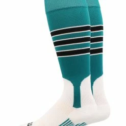 TCK Baseball Stirrup Socks With Stripes Pattern D Baseball Socks