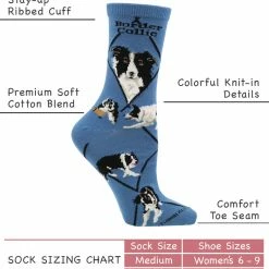 Deals ๐ฅฐ WHD Border Collie ๐งฆ Socks For ๐ฉ Women Gift For ๐ฆฎ Dog Lovers ๐ 7 WHD Border Collie Socks For Women Gift For Dog Lovers