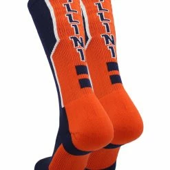 TCK Illinois Fighting Illini Socks Perimeter Crew