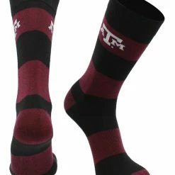 Cheap ๐ฅ TCK Texas A&M Aggies ๐งฆ Socks Game Day Striped Crew ๐งฆ Socks ๐ 9 TCK Texas A&M Aggies Socks Game Day Striped Crew Socks