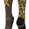 MadSportsStuff Salute To Service Military Awareness Athletic Crew Socks Basketball Socks