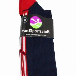MadSportsStuff Patriot USA Flag Stars And Stripes Over The Calf Socks
