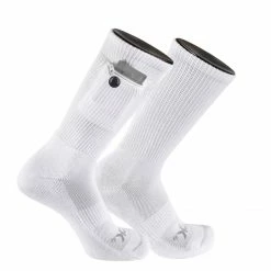IQ Basketball Socks TCK Performance Zip Pocket Crew Socks Stash & Dash Men Women