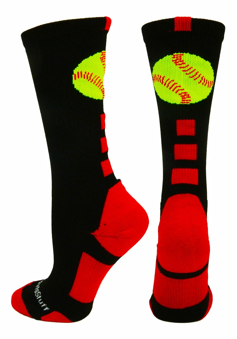 Best reviews of ๐ MadSportsStuff ๐ฅ Softball Logo Athletic Crew ๐งฆ Socks (multiple Colors) ๐ฅ Softball ๐งฆ Socks โ๏ธ 11 MadSportsStuff Softball Logo Athletic Crew Socks (multiple Colors) Softball Socks