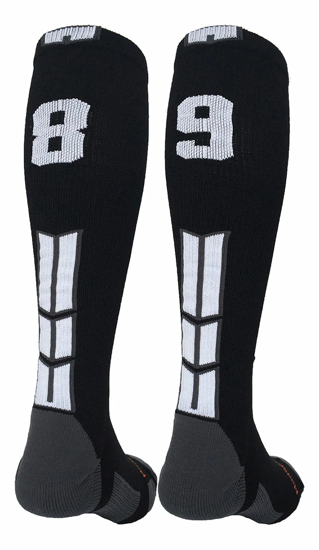 Outlet โ MadSportsStuff ๐ฅ Softball ๐งฆ Socks Black Player ID Custom Number Over The Calf ๐งฆ Socks For ๐ฅ Softball โพ Baseball Football Boys And ๐ง Girls ๐ 41 MadSportsStuff Softball Socks Black Player ID Custom Number Over The Calf Socks For Softball Baseball Football Boys And Girls