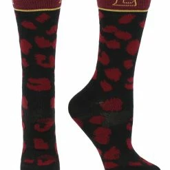 TCK All Schools Elon Phoenix Socks Womens Savage Crew Socks