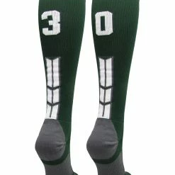 Best Pirce ๐ MadSportsStuff Dark Green Player ID Custom Number Over The Calf ๐งฆ Socks For ๐ฅ Softball โพ Baseball Football Boys And ๐ง Girls ๐ฅ Softball ๐งฆ Socks ๐คฉ 205 MadSportsStuff Dark Green Player ID Custom Number Over The Calf Socks For Softball Baseball Football Boys And Girls Softball Socks
