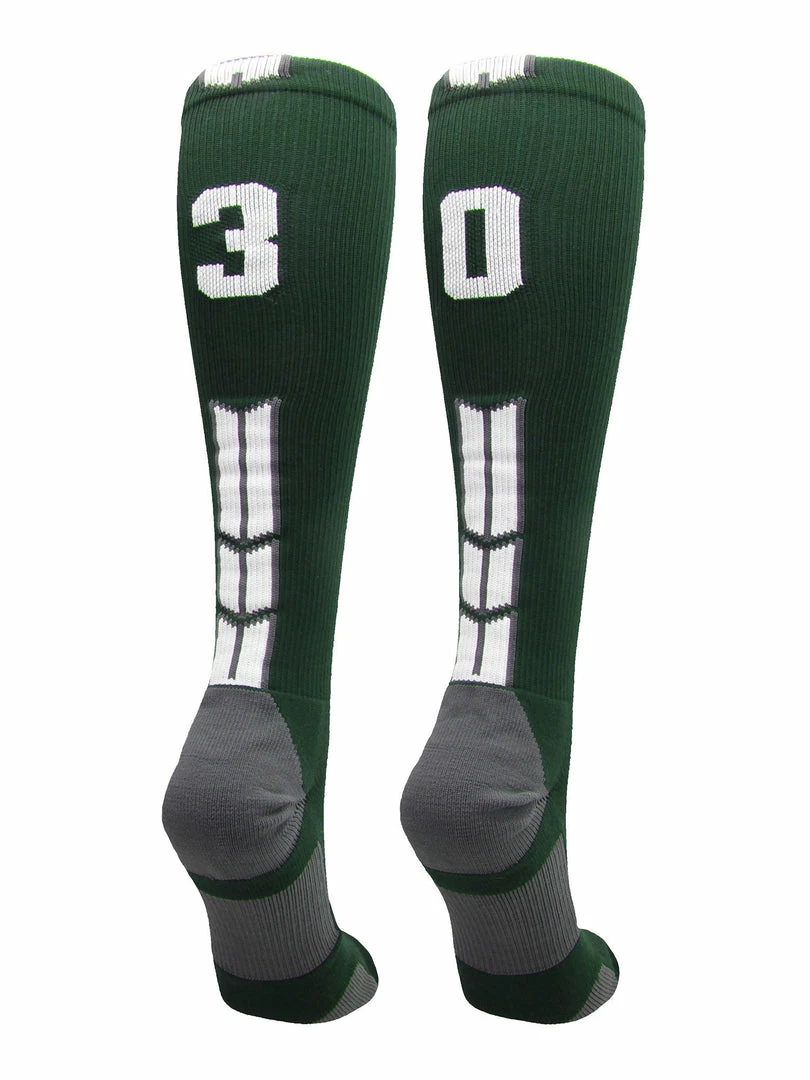 Best reviews of 🤩 MadSportsStuff Dark Green Player ID Custom Number Over The Calf 🧦 Socks For 🥎 Softball ⚾ Baseball Football Boys And 👧 Girls 🥎 Softball 🧦 Socks 🧨 100 MadSportsStuff Dark Green Player ID Custom Number Over The Calf Socks For Softball Baseball Football Boys And Girls Softball Socks