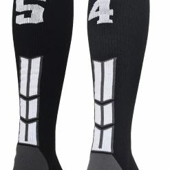 Outlet โ MadSportsStuff ๐ฅ Softball ๐งฆ Socks Black Player ID Custom Number Over The Calf ๐งฆ Socks For ๐ฅ Softball โพ Baseball Football Boys And ๐ง Girls ๐ 131 MadSportsStuff Softball Socks Black Player ID Custom Number Over The Calf Socks For Softball Baseball Football Boys And Girls